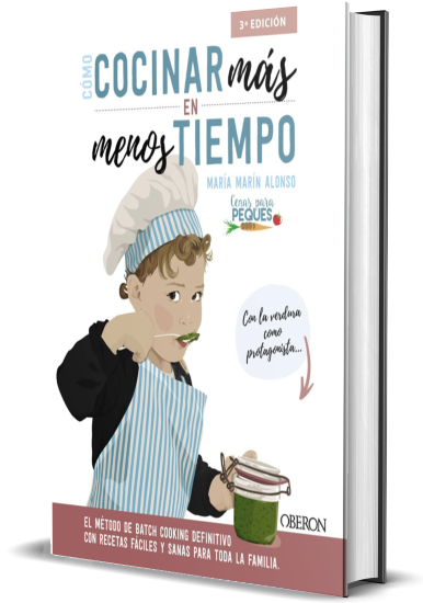 Libro ‘Cocinar más en menos tiempo’, de María Marín Alonso