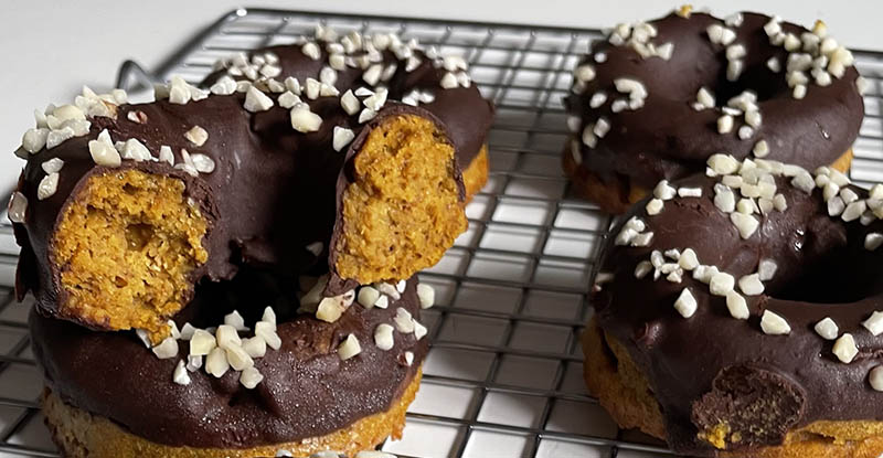 Donuts de calabaza