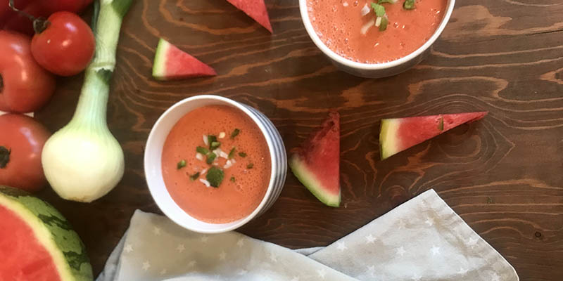 Gazpacho de sandia